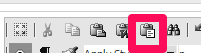 Paste as Plain Text Button